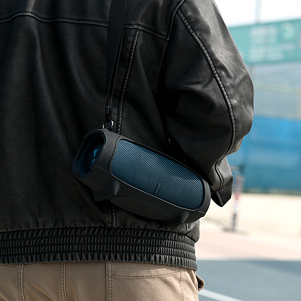 Jbl Speaker Charge 5 - Bluetooth 対応スピーカーケース ストラップ付き 保護カバーケース 防水 JBL
