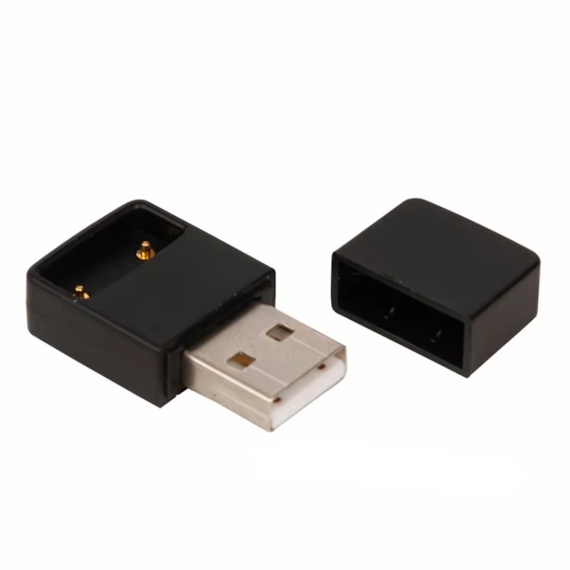 Vaping Goods - ポータブルブラック USB バッテリー充電器接続充電ポート Juul Vape 電子タバコキットツール用