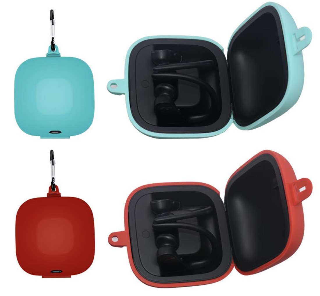 Beats Headphone Powerbeats Pro - Appleヘッドセット用のシリコンソフトケース,保護イヤホンボックス,Bluetoothヘッドセット