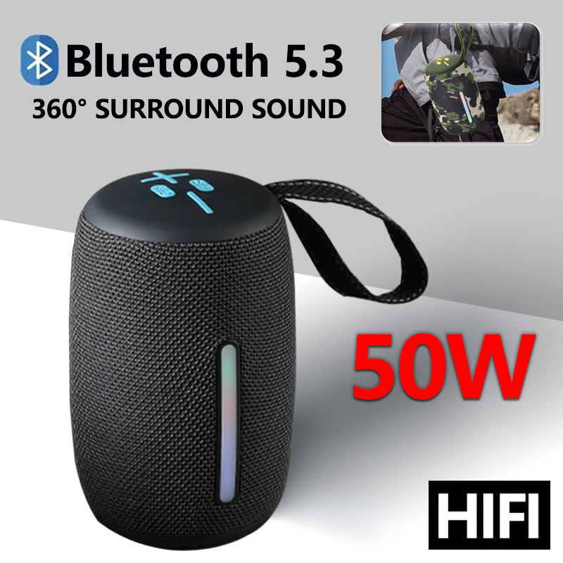 Jbl Speaker Flip 6 - Bluetoothハイパワースピーカー,ポータブル屋外サブウーファー,hifi tws,ワイヤレス3Dサラウンドサウンド,キャンプパーティー用スピーカー,ppro3,50w