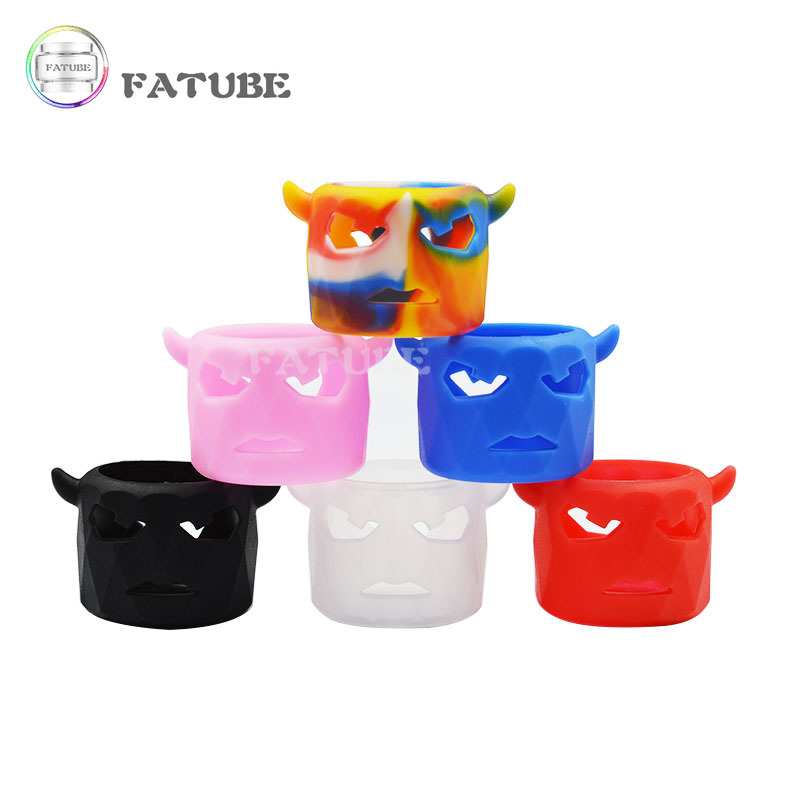 Vape Ring - 1pc Bull's シリコン保護スリーブ バブルガラスチューブ用 Skrr Sky
