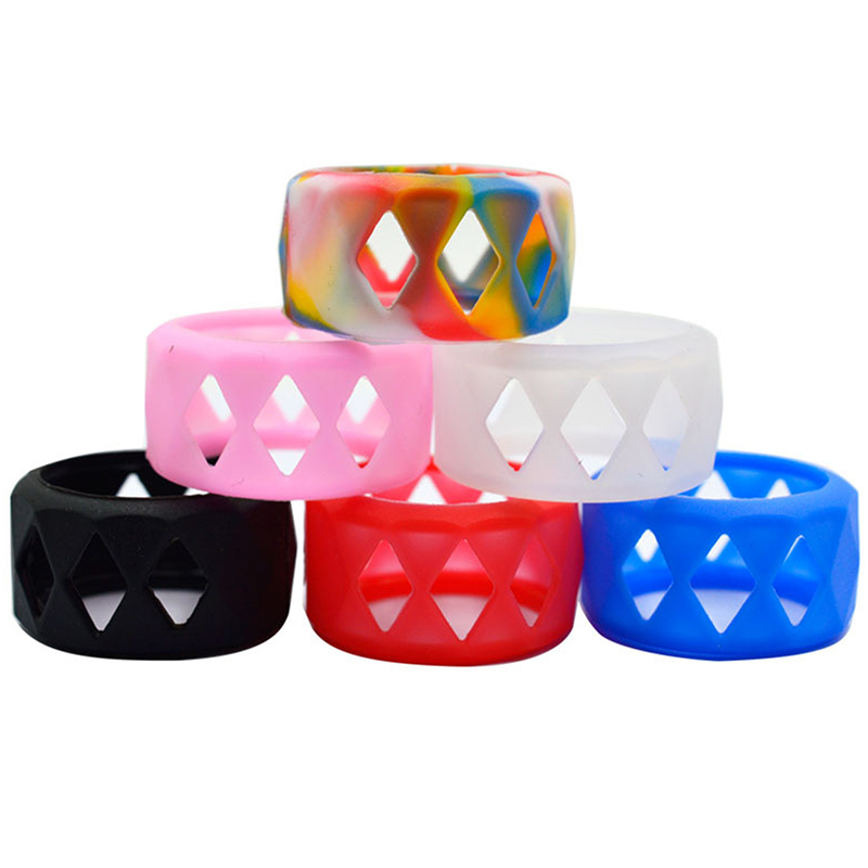 バブルガラス管保護カバーラップスリーブ滑り止め蒸気バンドリン - Vape Ring のレビューと価格