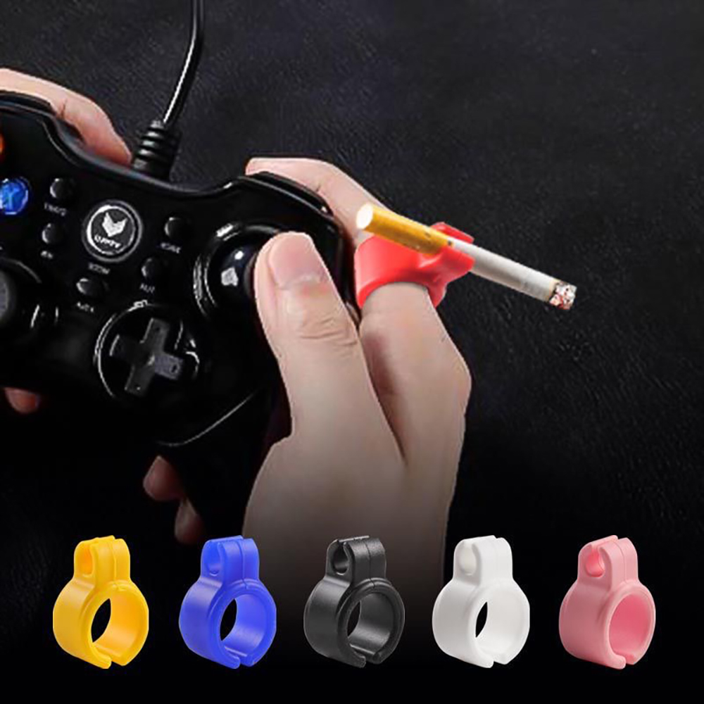 シリコンシガレットホルダー,ゲームプレーヤー用のクリエイティ - Vape Ring のレビューと価格