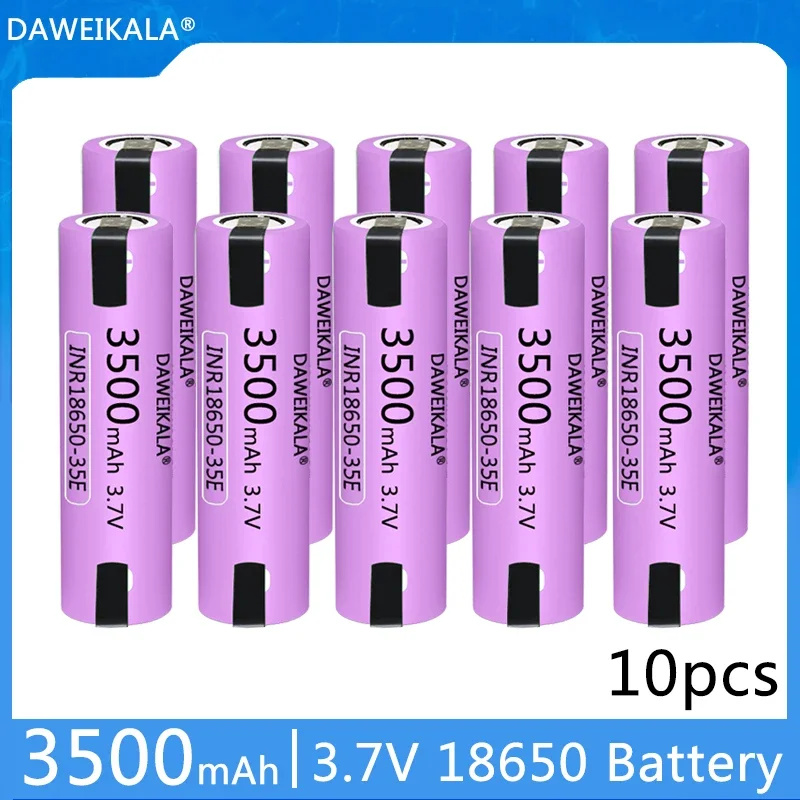18650 35E 3500mAh 20A 高放電充電式リチ - Vaping Goods のレビューと価格