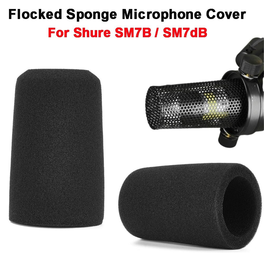 1 個交換用マイクウィンドスクリーンカバー植毛スポンジフォー - Shure Mic Sm7B のレビューと価格